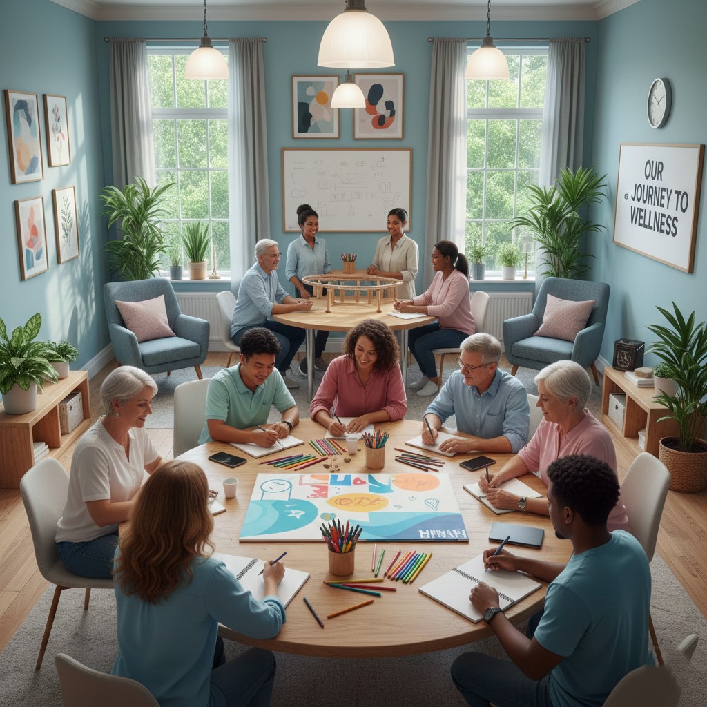 الأنشطة العلاجية المساندة للصحة النفسية